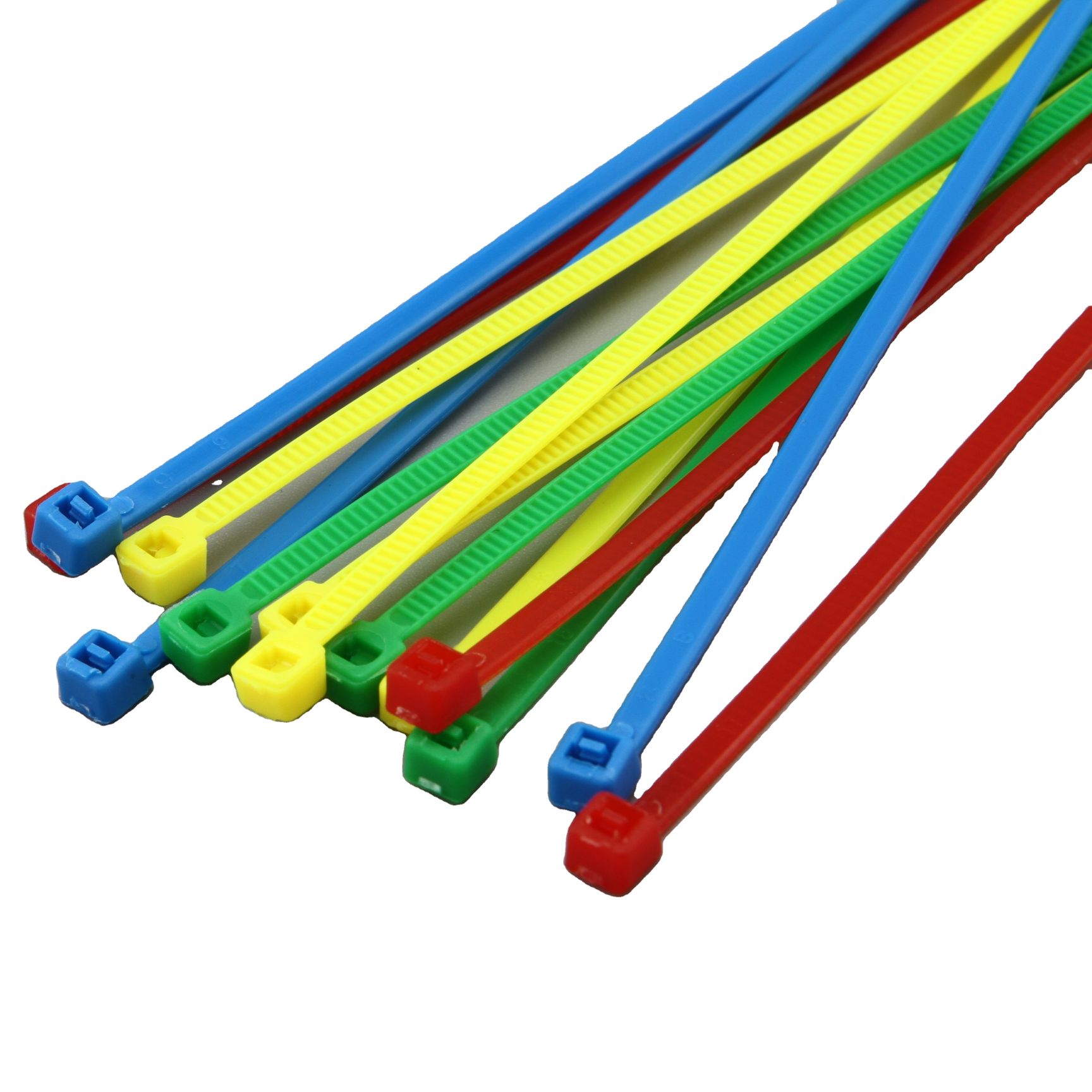 Fish bone nylon cable ties