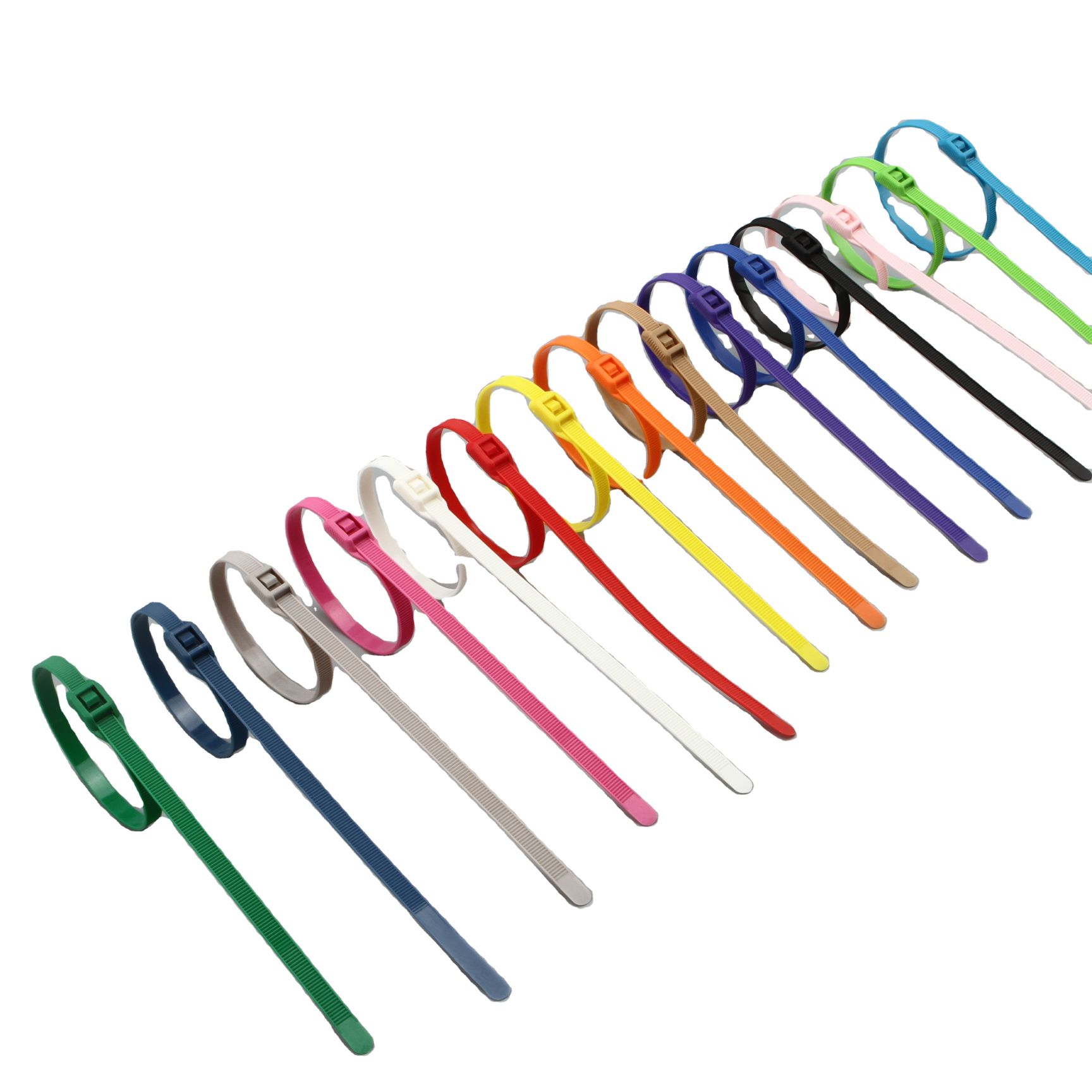 Fishbone cable ties